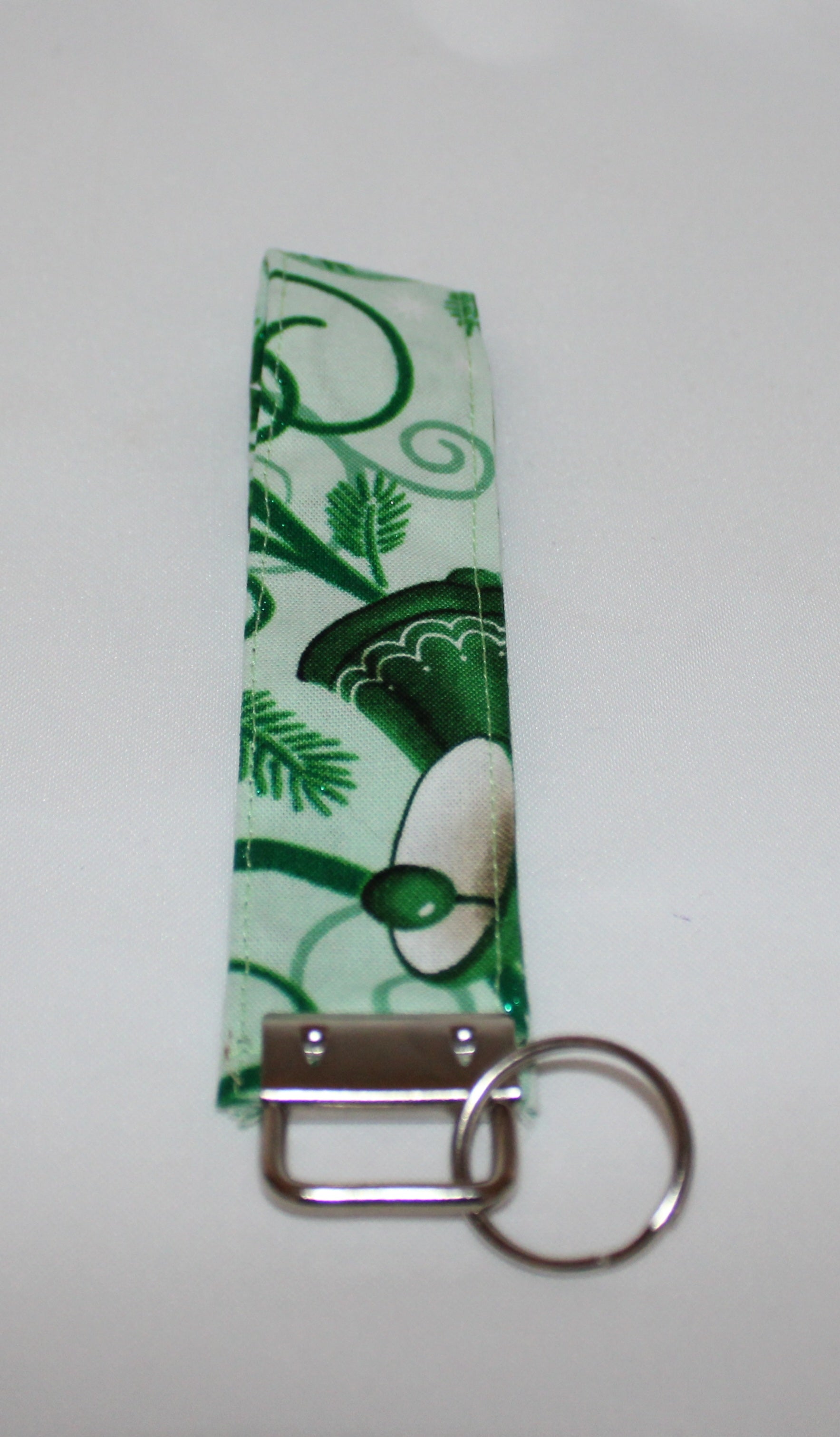 Holly Bells Wristlet keychain