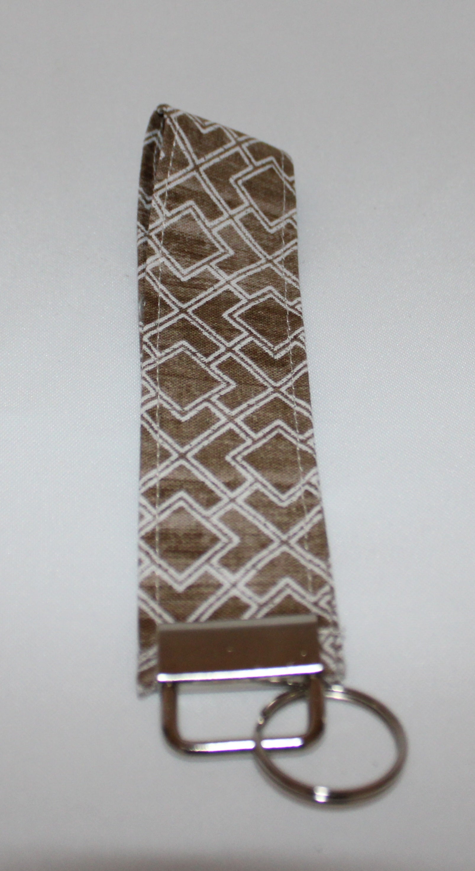 Mocha Maze Wristlet Keychain