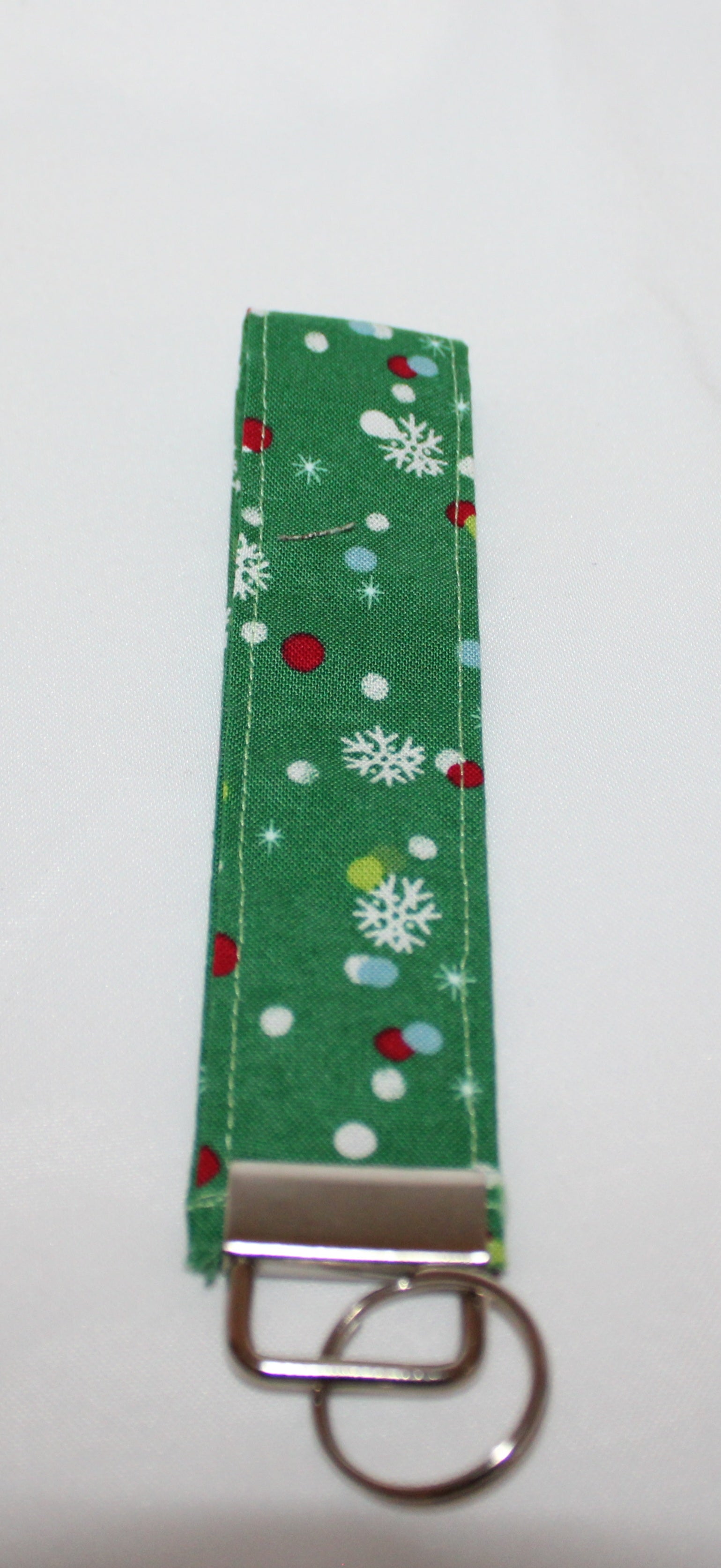 Mistletoe Magic Wristlet Keychain