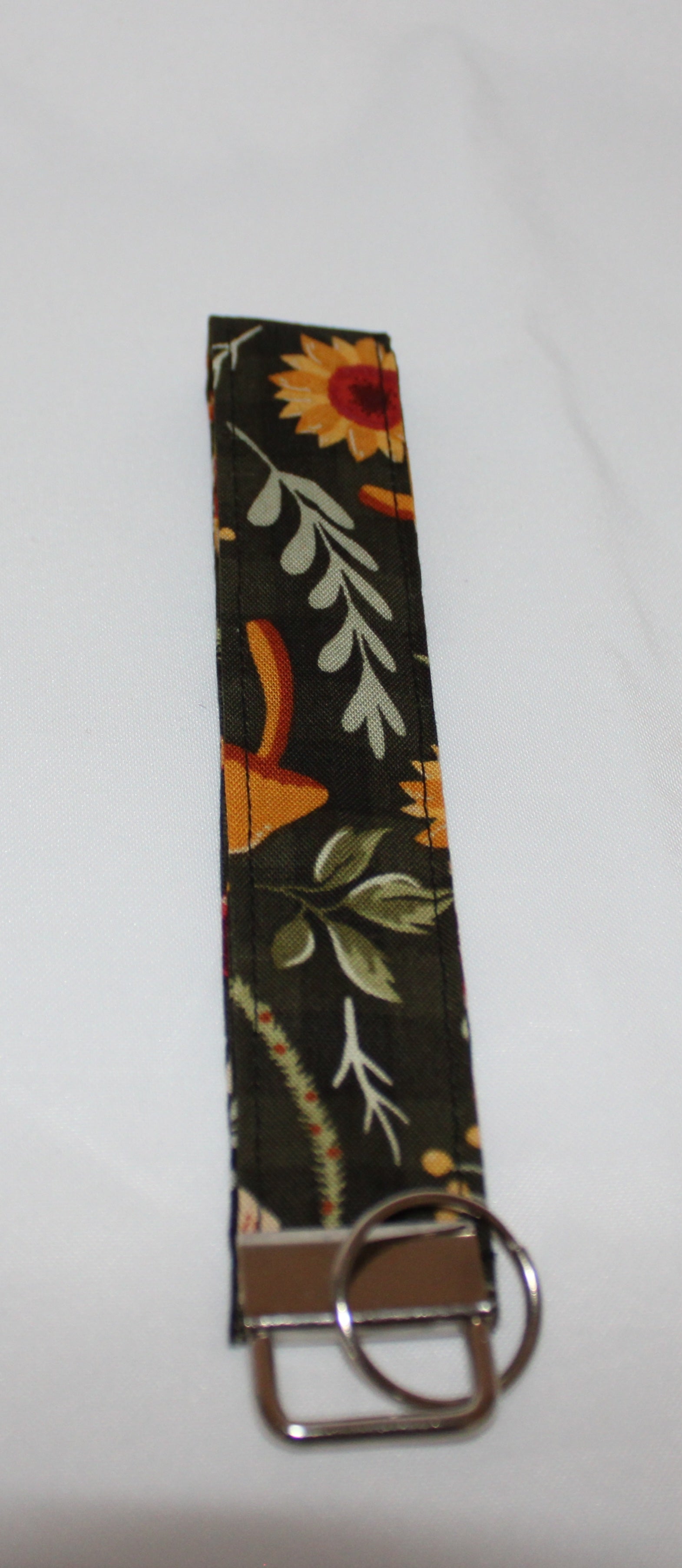 Mushroom Meadow Wristlet Keychain