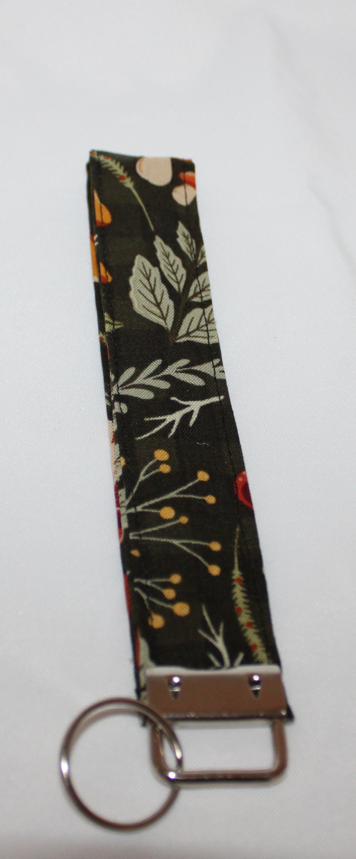 Mushroom Meadow Wristlet Keychain