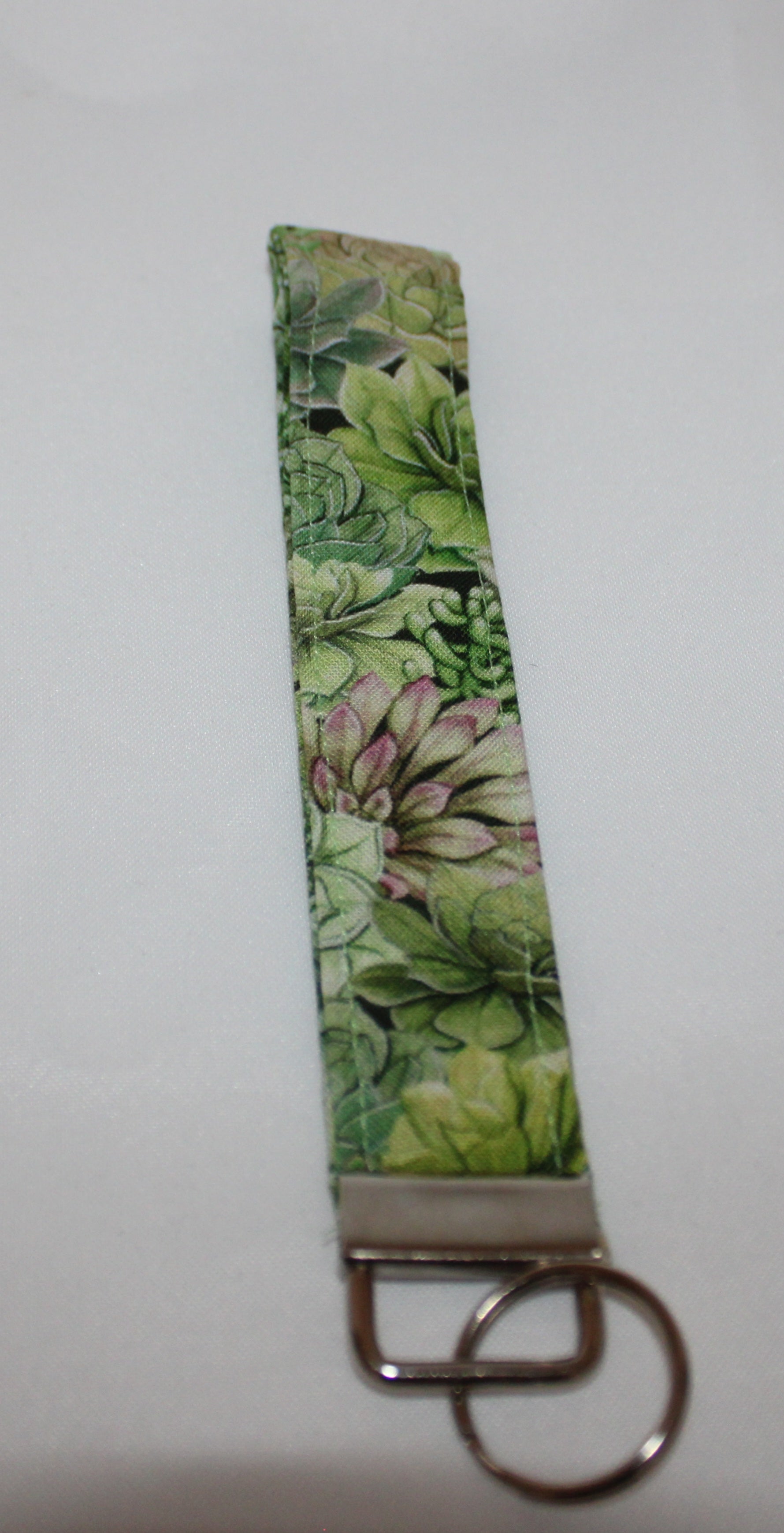 Succulent Wristlet Keychain