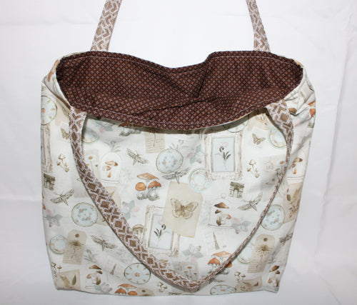 Cottage core tote bag