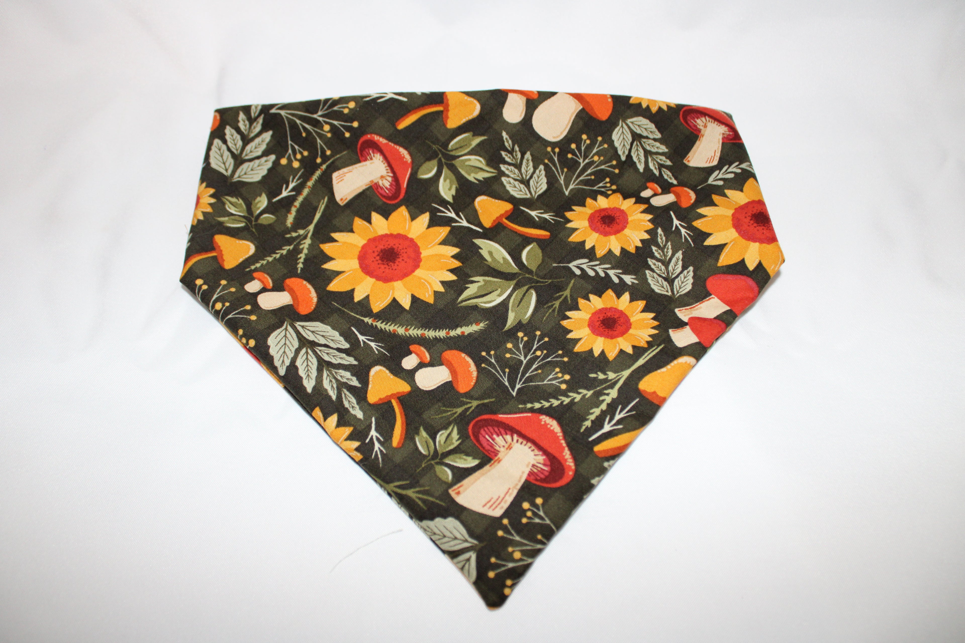 Mushroom Meadow Dog Bandana
