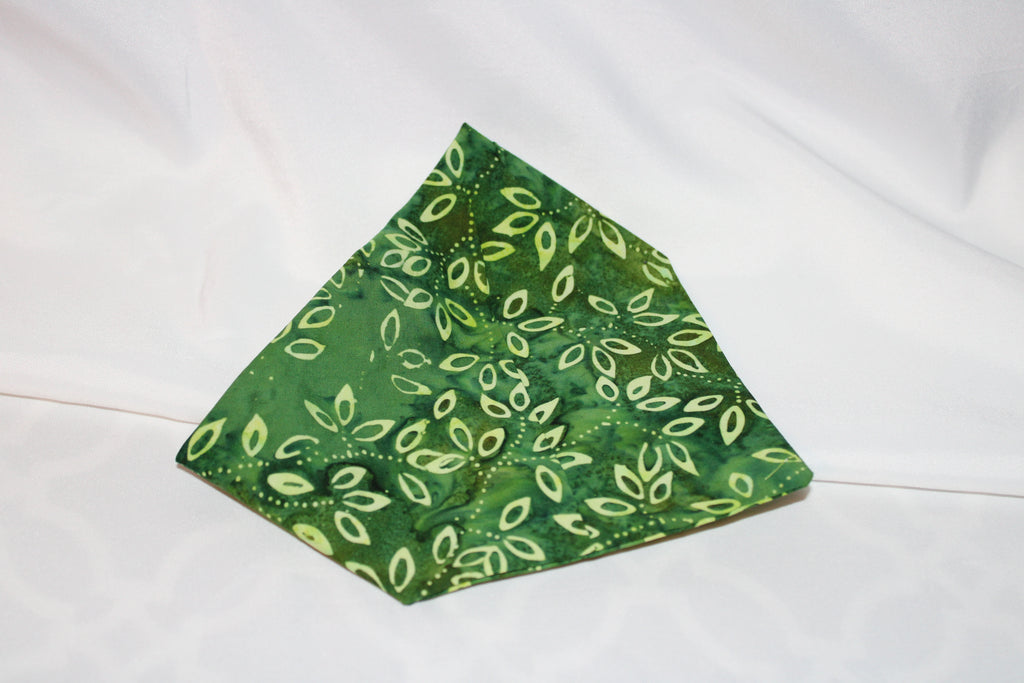 Green Petal Bandana