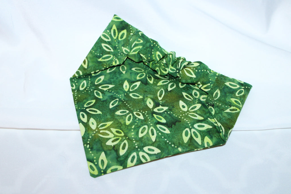 Green Petal Bandana
