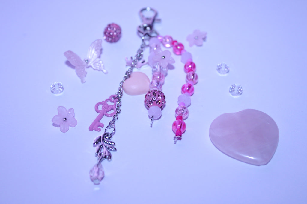 Pink Queen Bag Charm