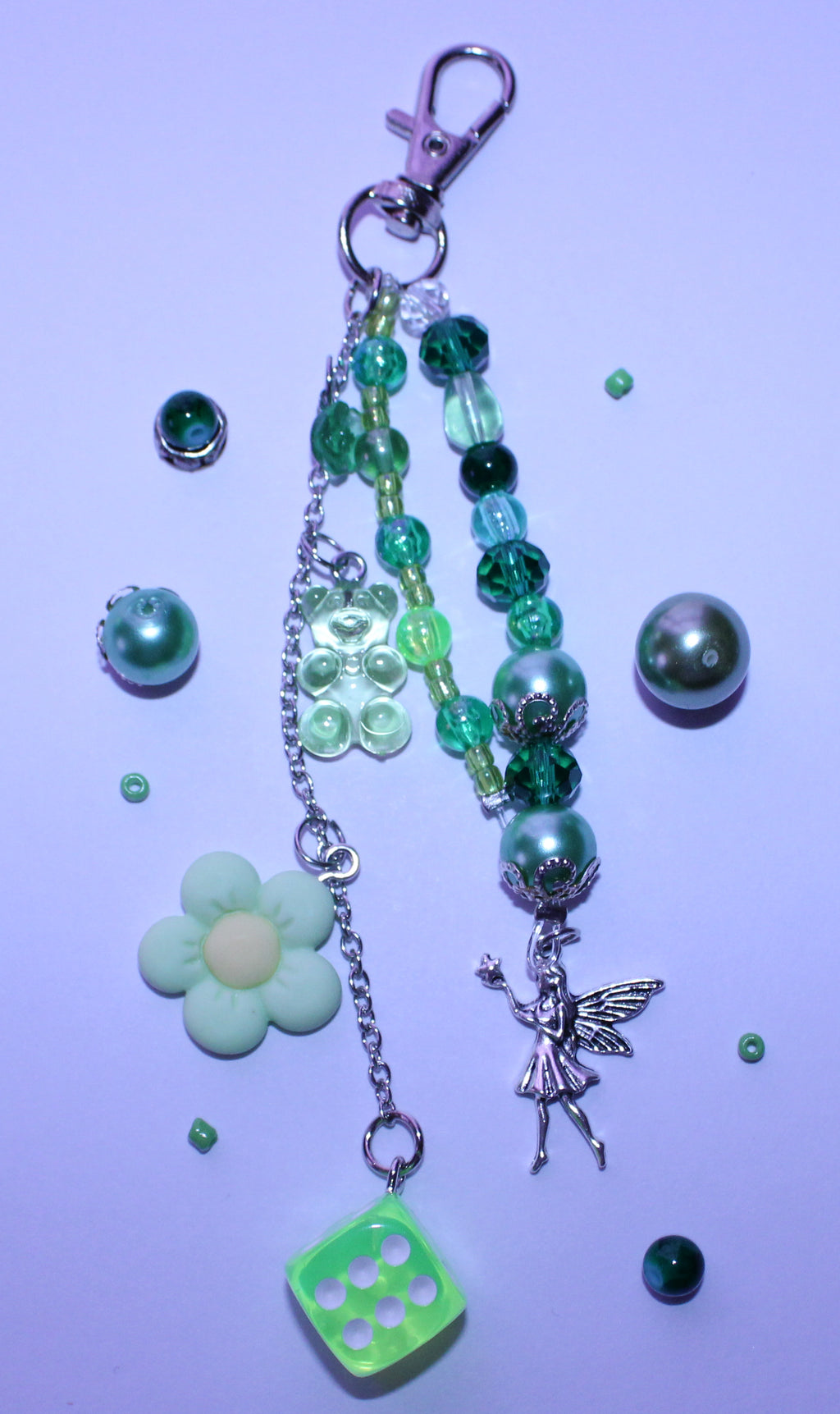 Green Fairy Bag Charm