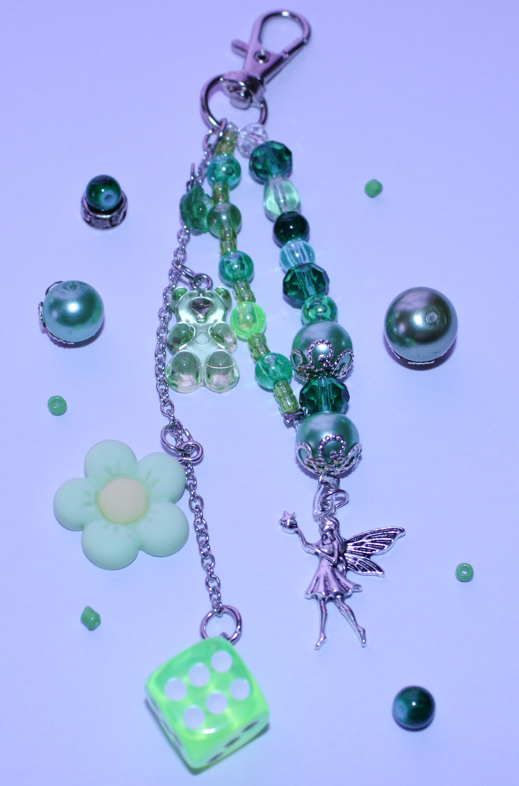 Green Fairy Bag Charm