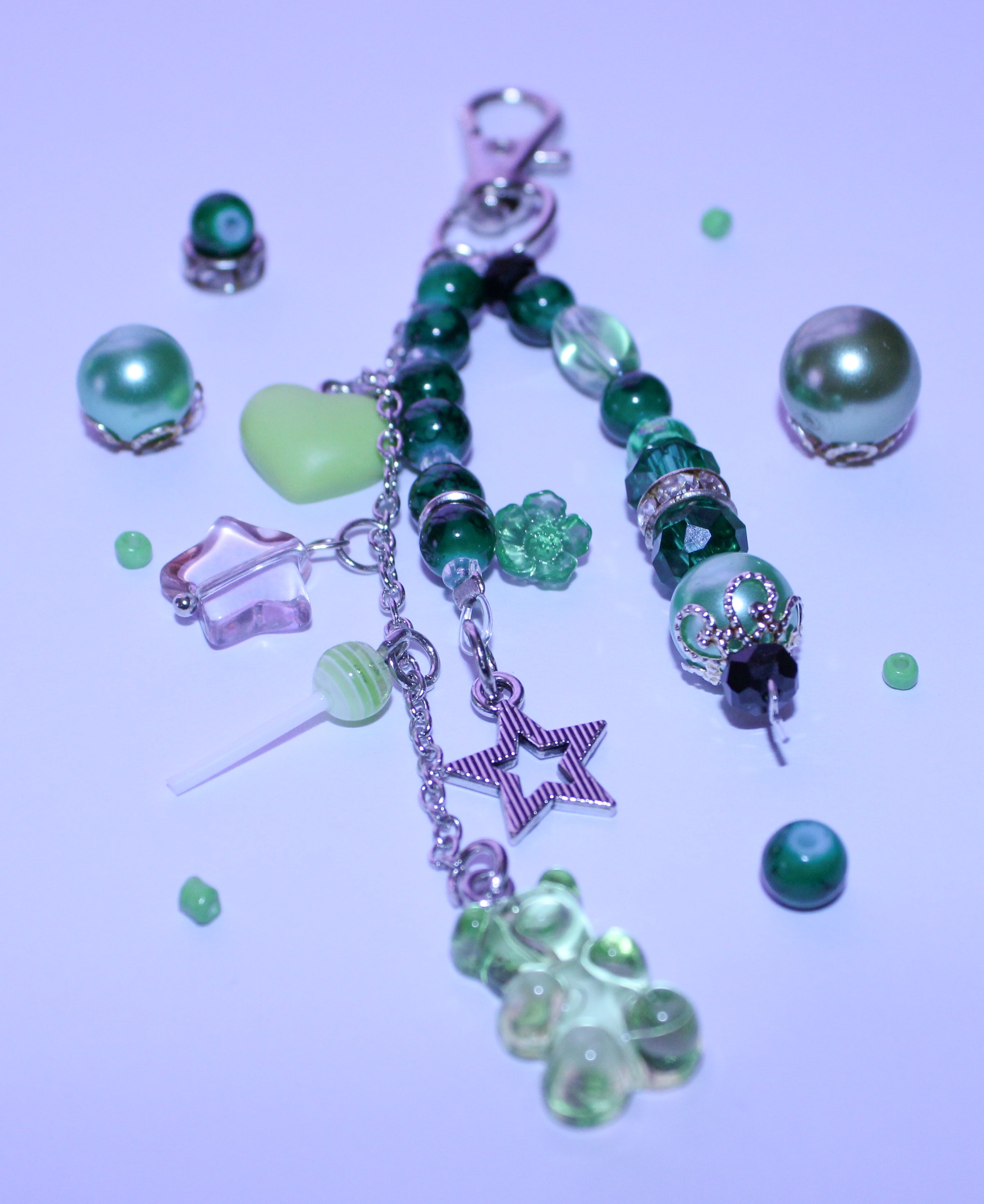 Green Bag Charm