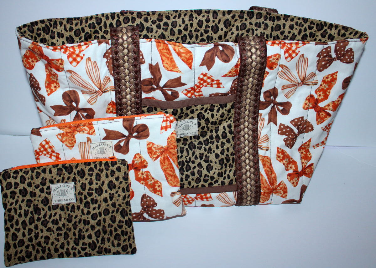 Large Bow Tote Bag Bundle