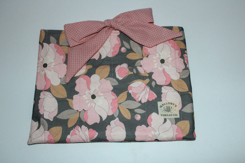 Pink floral Bible Sleeve