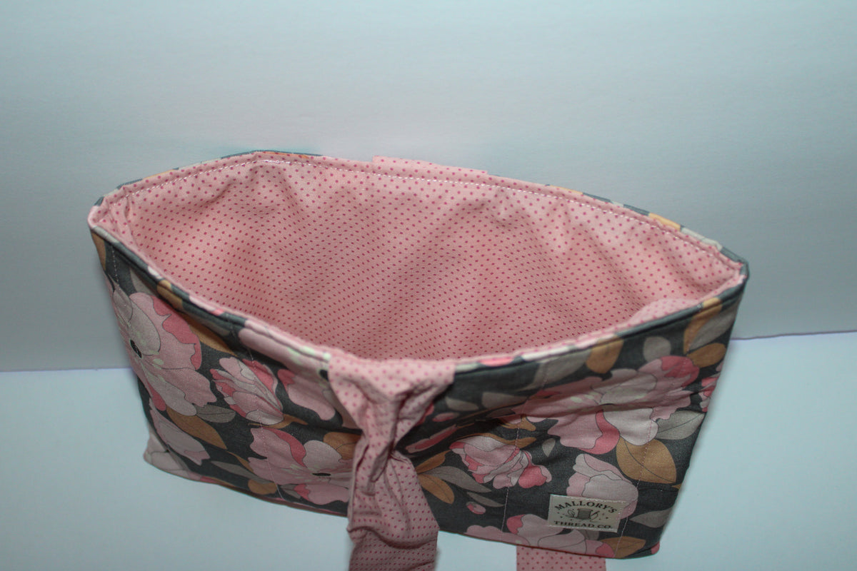 Pink floral Bible Sleeve