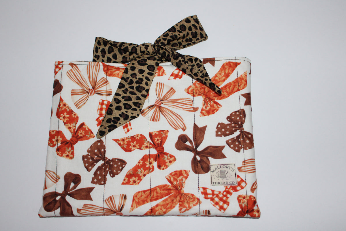 Autumn Bows Bible Sleeve