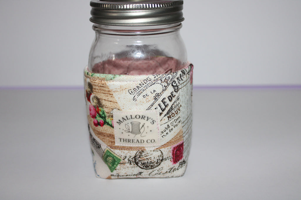 Postcard Jar Koozie