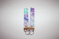 Pastel Silk Wristlet