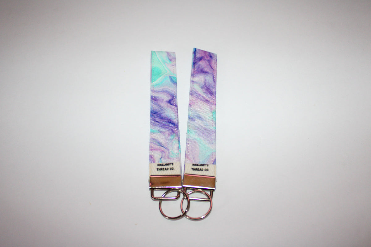 Pastel Silk Wristlet