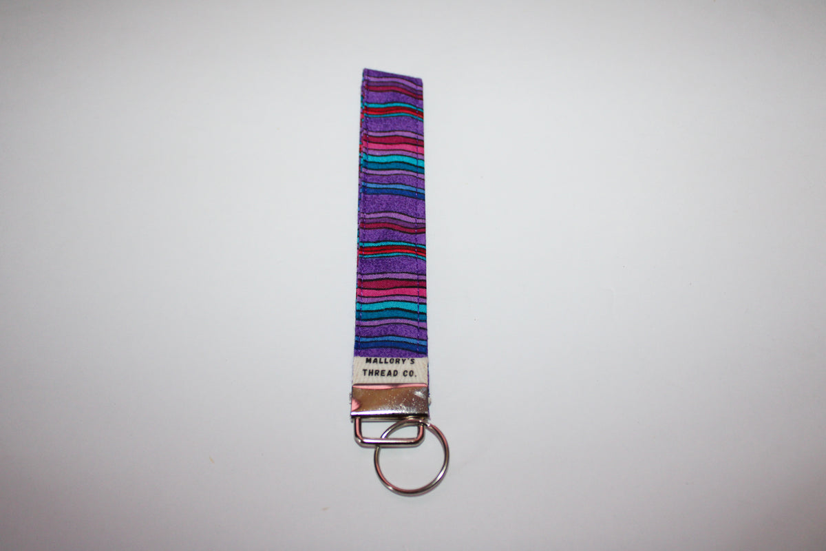 Groovy Purple Wristlet