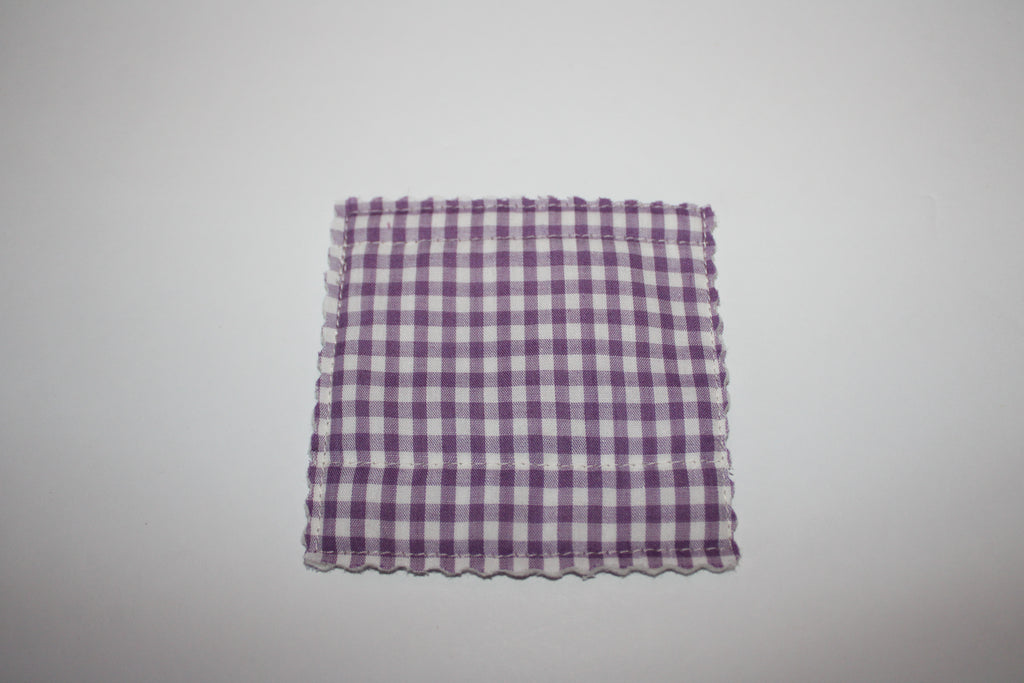 Pastel Gingham Corner Bookmark