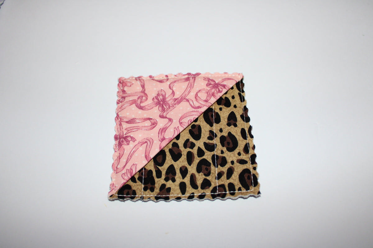 Pink Bow Corner Bookmark