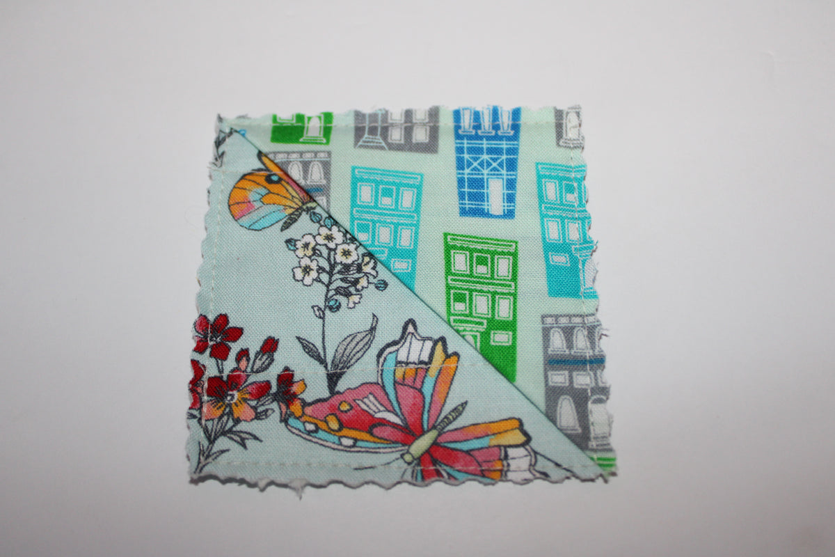 Blue Butterfly Corner Bookmark
