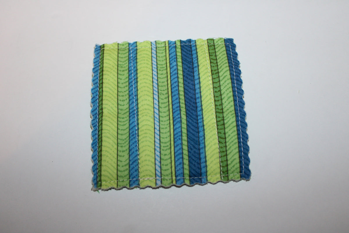 Blue Stripes corner Bookmark