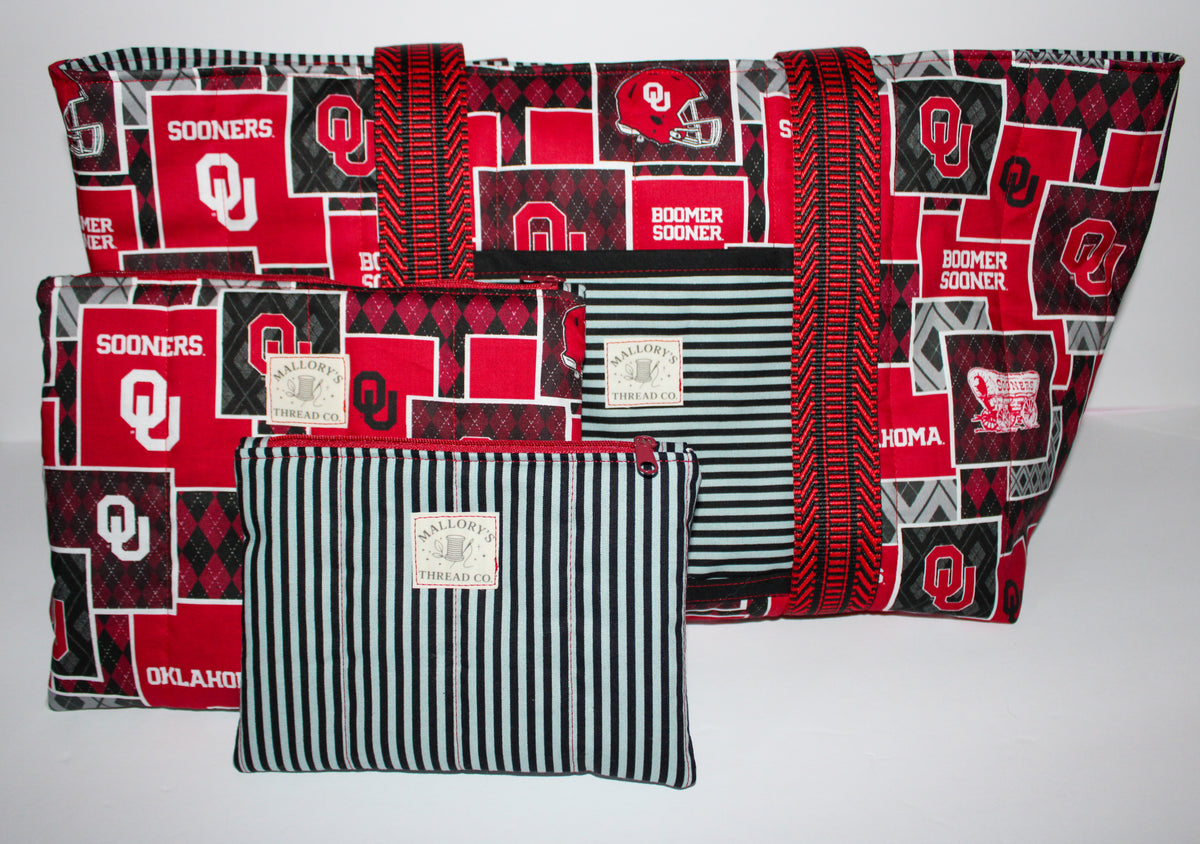 Large OU Tote Bag Bundle