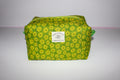 Green Sunflower Makeup Bag