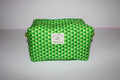 Green Geo Makeup Bag