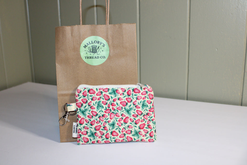 Strawberry Fields Wristlet Wallet