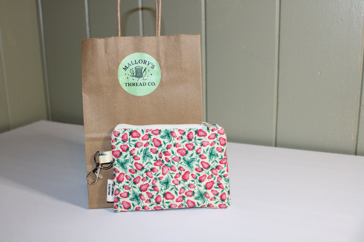 Strawberry Fields Wristlet Wallet