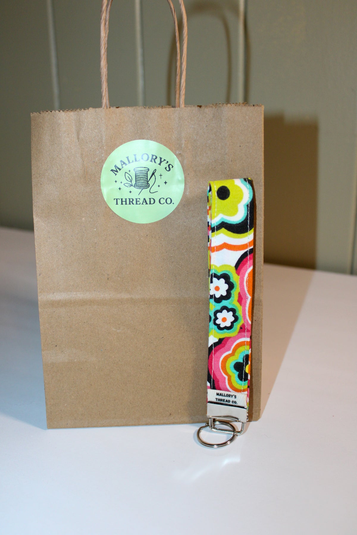 Floral Fun Wristlet