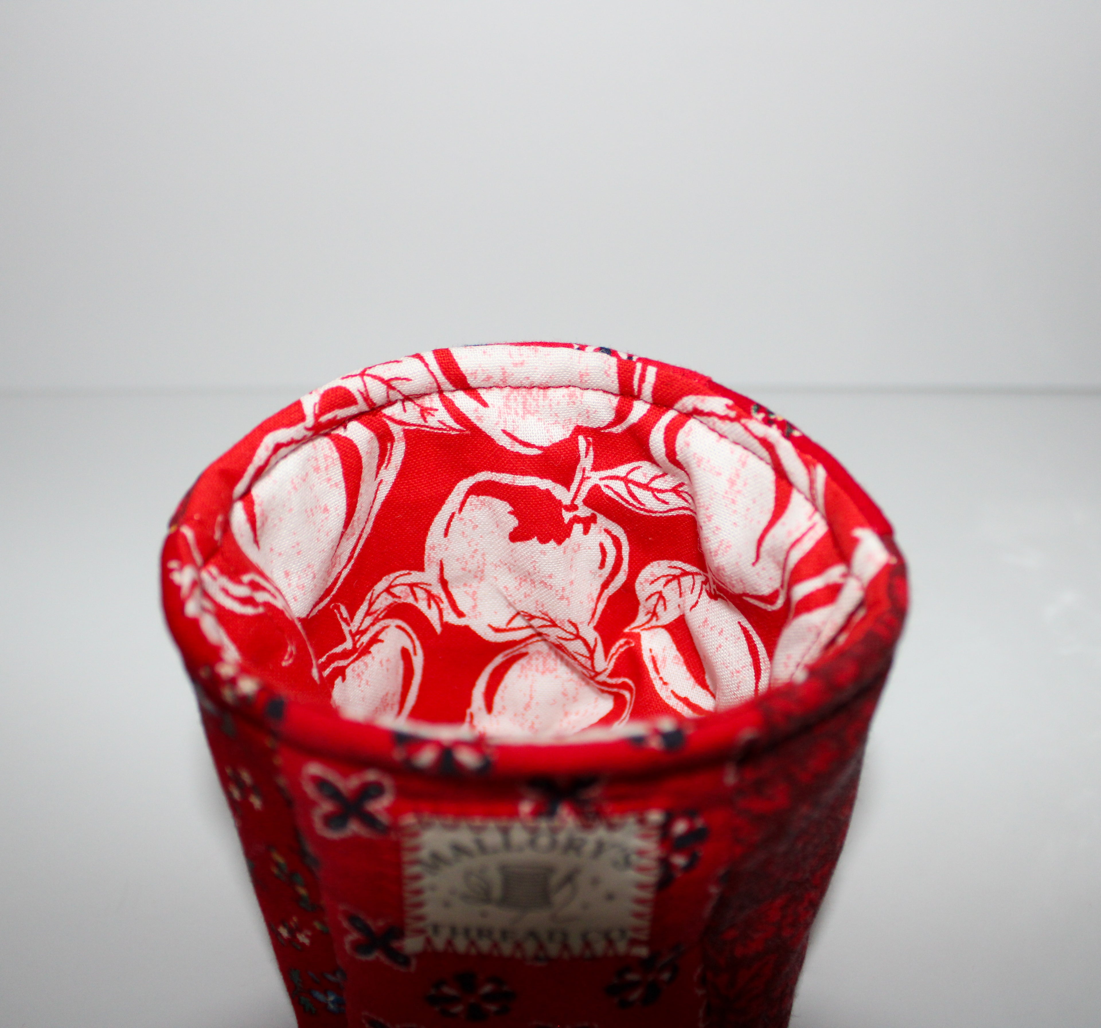 Groovy Red Koozie