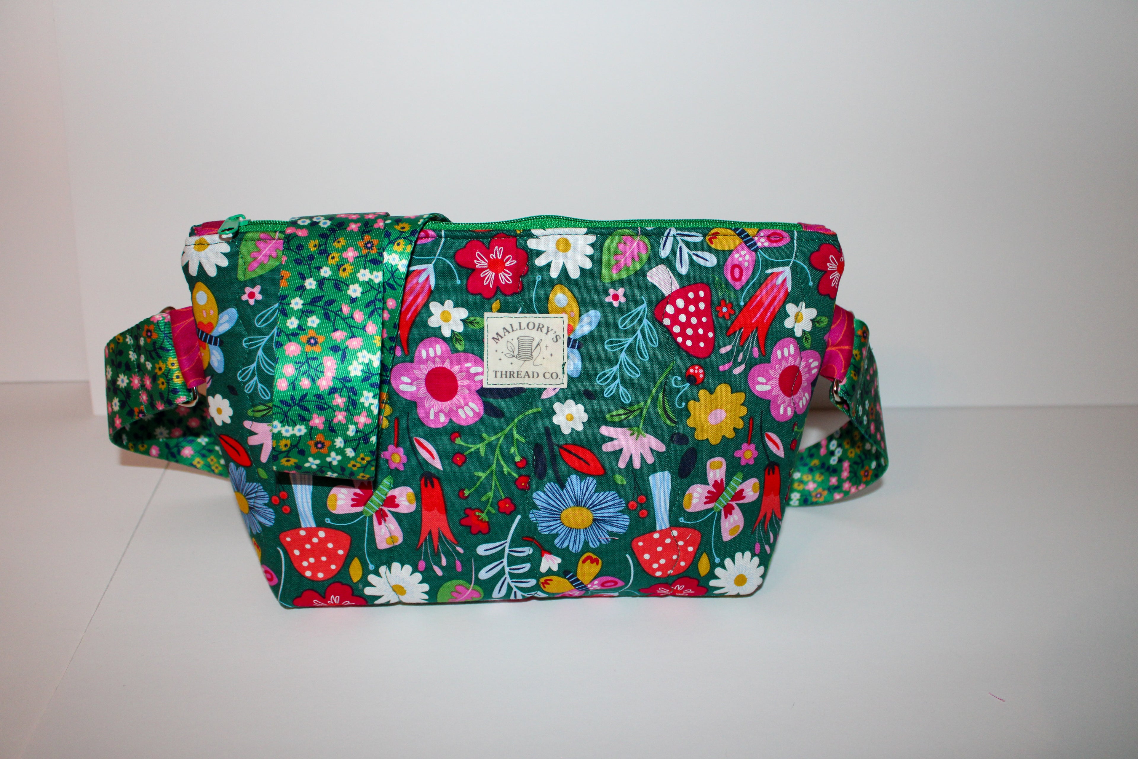 Green Picnic Crossbody