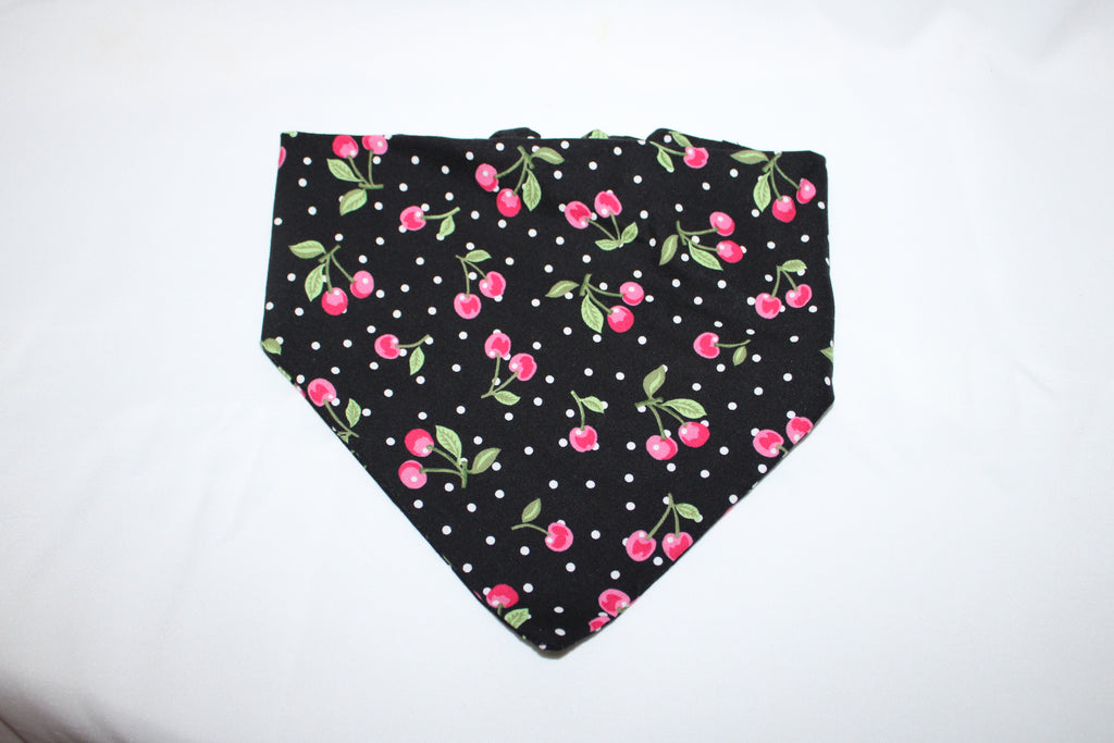 Cherry pop dog bandana