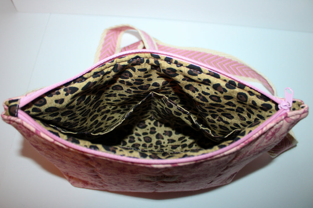 Pink Bow Crossbody