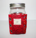 Groovy Red Koozie