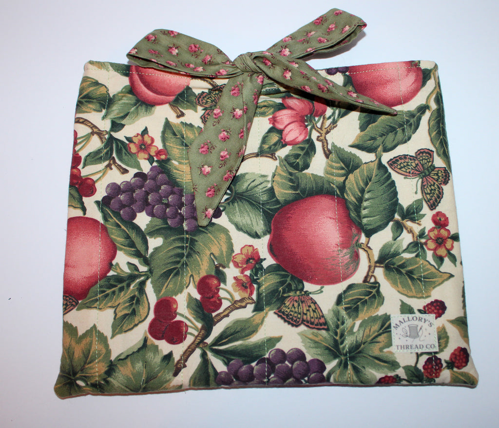 Vintage Fruit Bible Sleeve