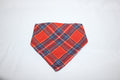 Fall flannel dog bandana