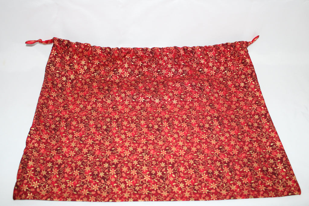 Large crimson sparkle gift bag