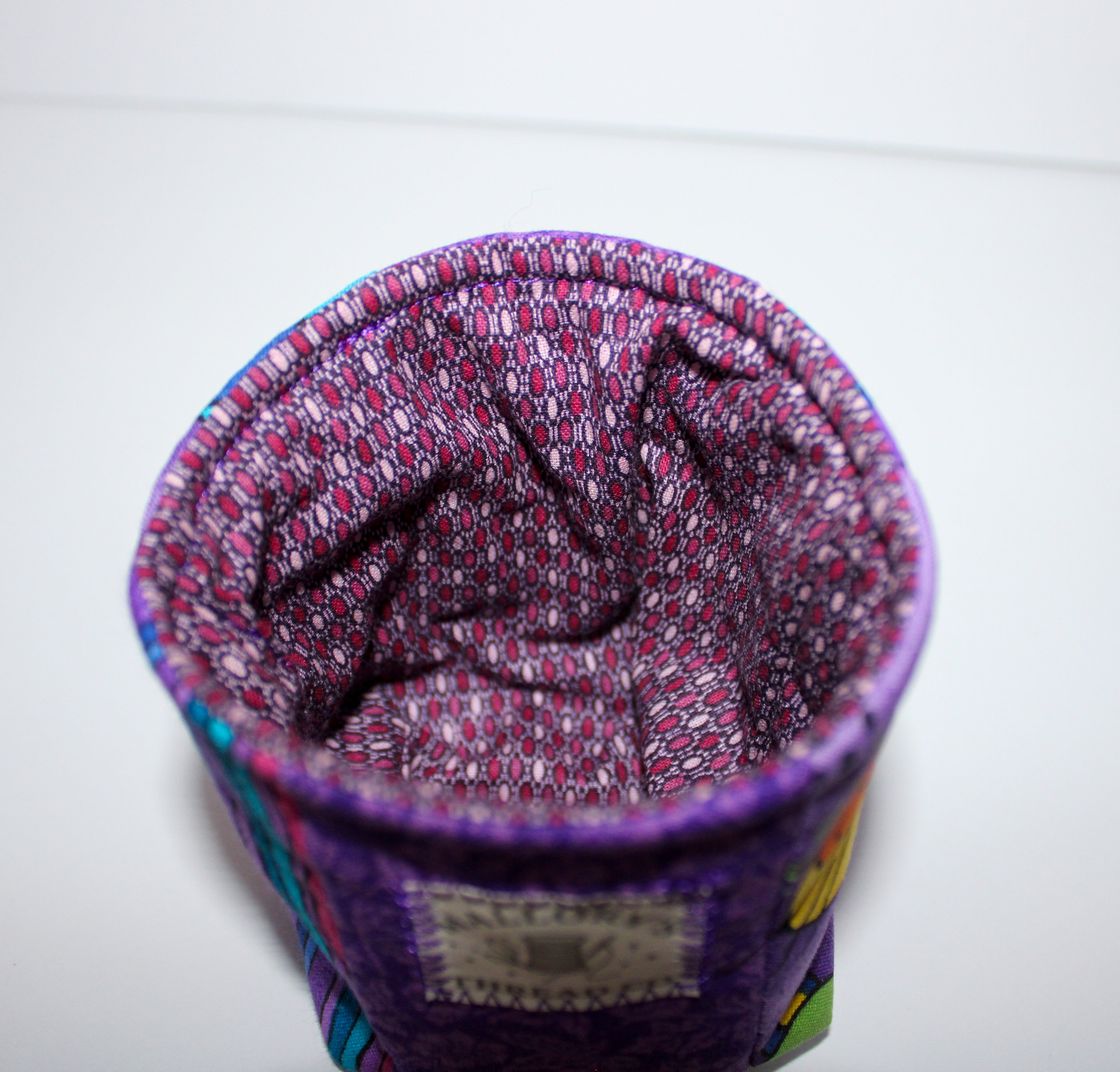 Groovy Purple Koozie