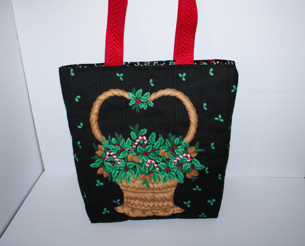 Vintage Christmas Basic Tote