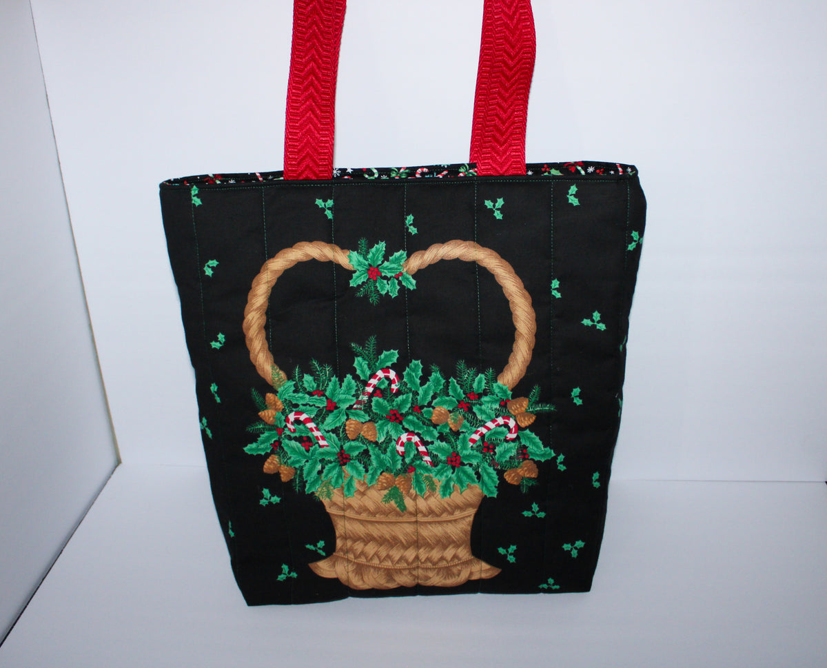 Vintage Christmas Basic Tote