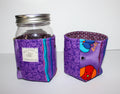Groovy Purple Koozie