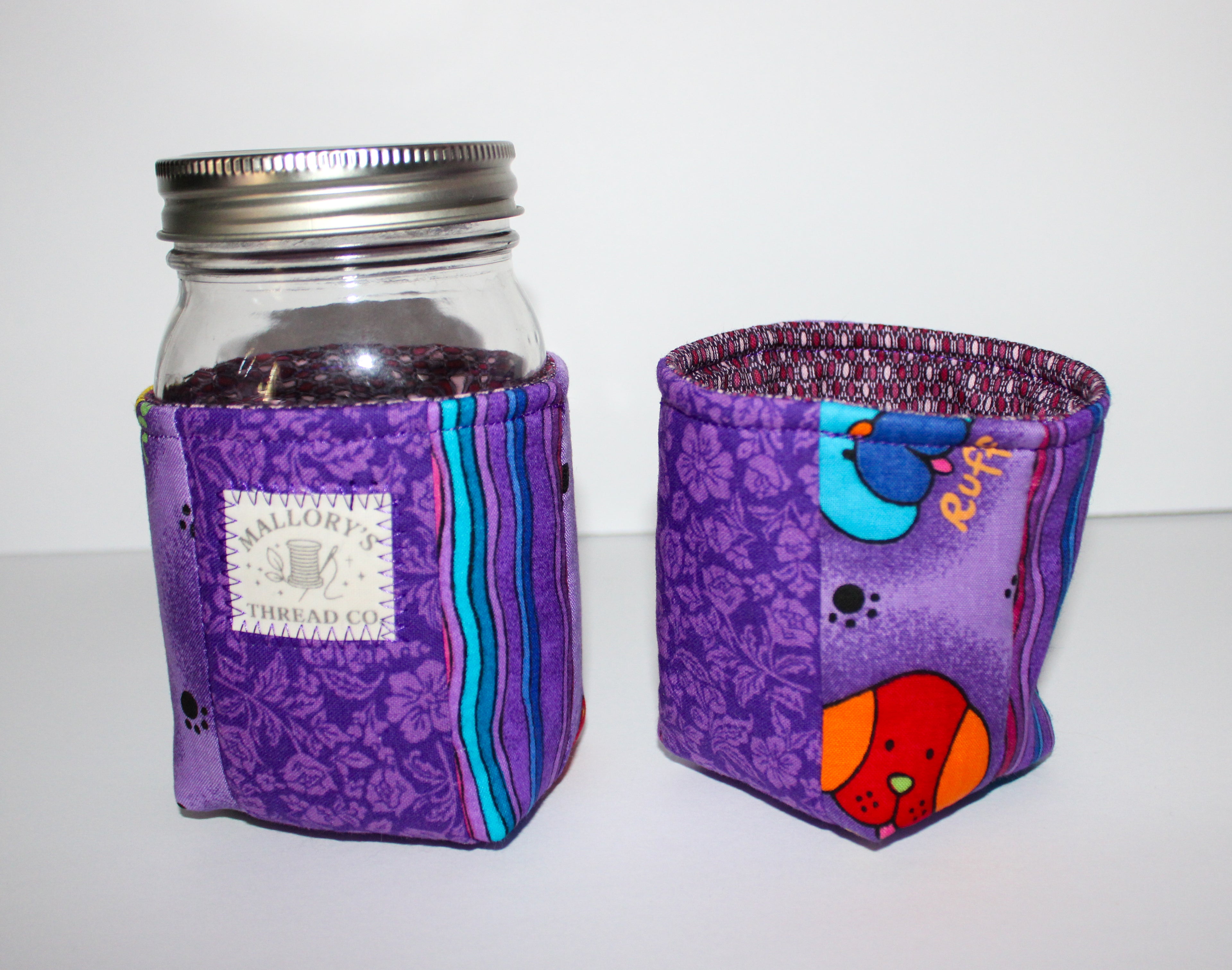 Groovy Purple Koozie