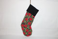 Poinsetta stocking