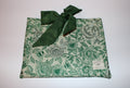 Green Floral Bible Sleeve