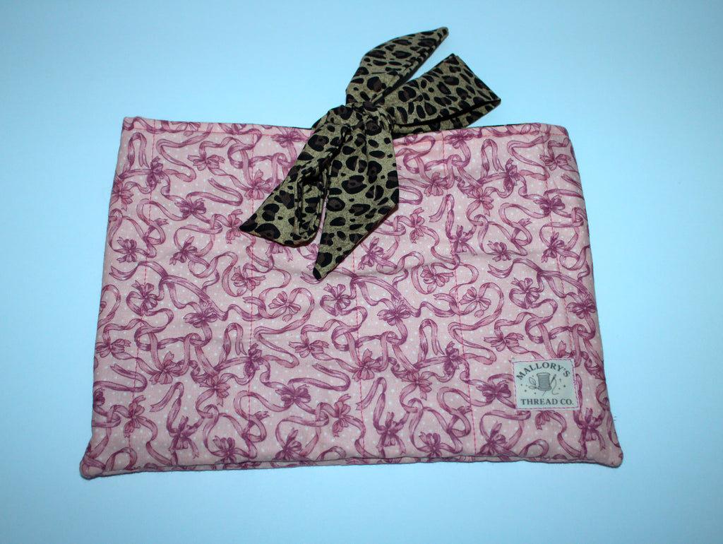 Pink Bow Bible Sleeve