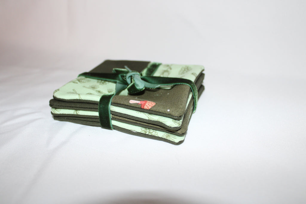 Mossy Green coaster bundle