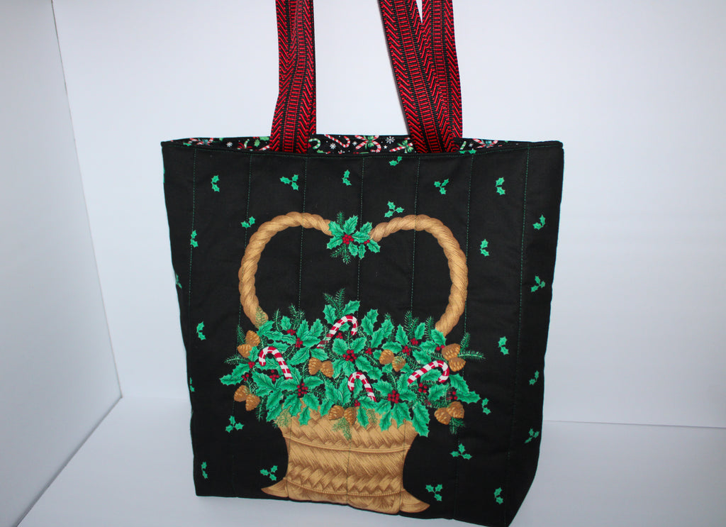 Vintage Christmas Basic Tote
